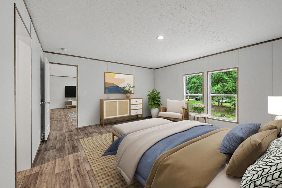 Furnished interior view inside a new home in , Ridgeville (Image 18).