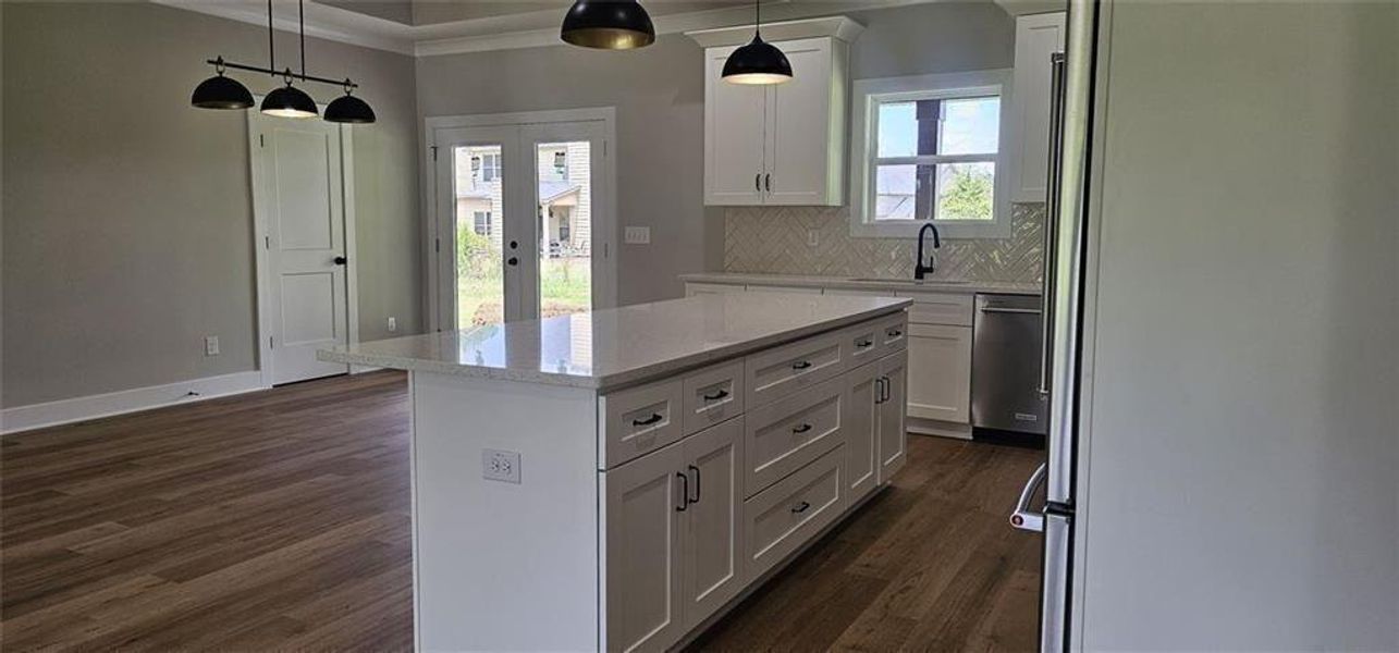 Furnished interior view inside a new home in , Loganville (Image 8). Furnished interior view inside a new home in , Loganville (Image 8).