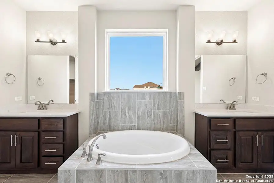 Furnished interior view inside a new home in The Crossvine, Schertz (Image 6).