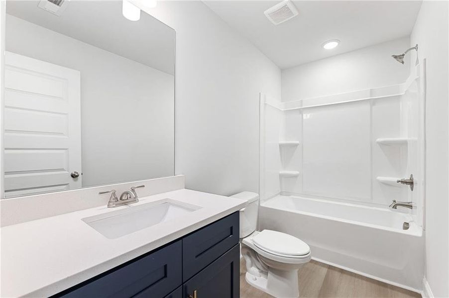 Furnished interior view inside a new home in Porter Reserve, Decatur (Image 10). Furnished interior view inside a new home in Porter Reserve, Decatur (Image 10).