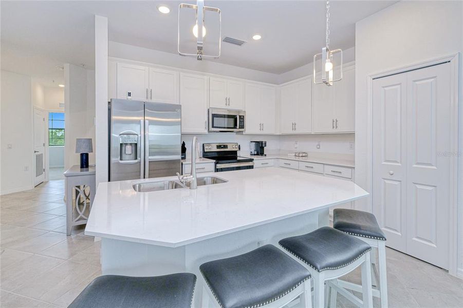Furnished interior view inside a new home in , Punta Gorda (Image 24).