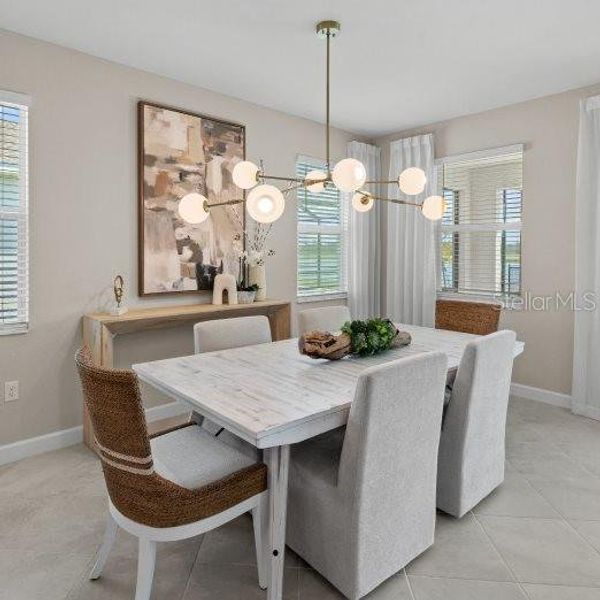 Furnished interior view inside a new home in Rye Ranch: Executive Homes, Parrish (Image 2).