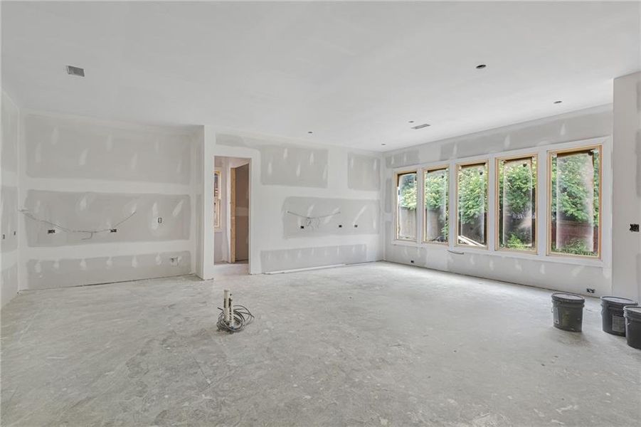 In-progress construction of a new home in , Atlanta, GA (Image 5).