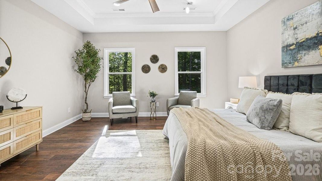 Furnished interior view inside a new home in , Dallas (Image 18).