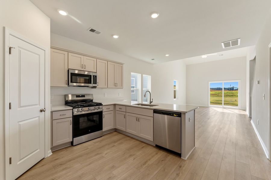 Furnished interior view inside a new home in Mayfair Village, Spartanburg (Image 13).