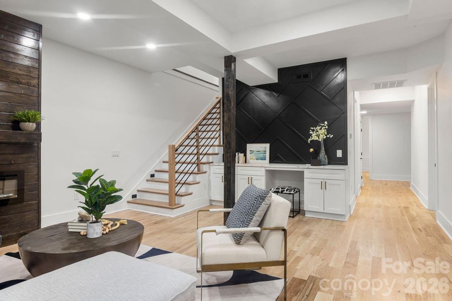 Furnished interior view inside a new home in , Charlotte (Image 35).