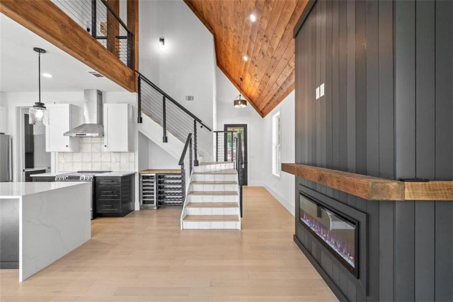 Furnished interior view inside a new home in , Ellijay (Image 11).