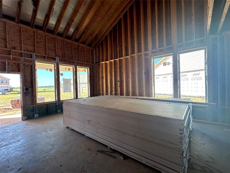 In-progress construction of a new home in Morton Creek Ranch, Katy, TX (Image 7). In-progress construction of a new home in Morton Creek Ranch, Katy, TX (Image 7).