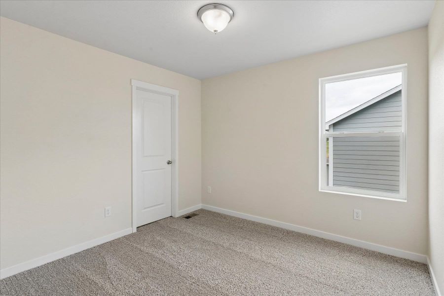 Spacious, unfurnished interior of a new home in Aspen Ranch, Fountain (Image 20). Spacious, unfurnished interior of a new home in Aspen Ranch, Fountain (Image 20).