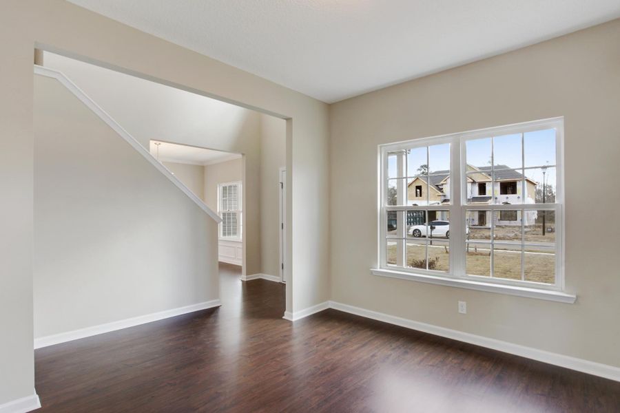 Representative unfurnished interior of a home built from the The Richland by RTS Homes in Tibet Road at Sassafras, Allenhurst (Image 15).