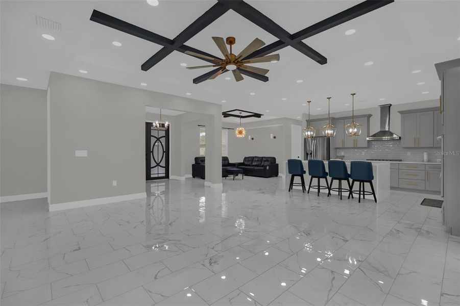 Furnished interior view inside a new home in , Lake Wales (Image 12). Furnished interior view inside a new home in , Lake Wales (Image 12).