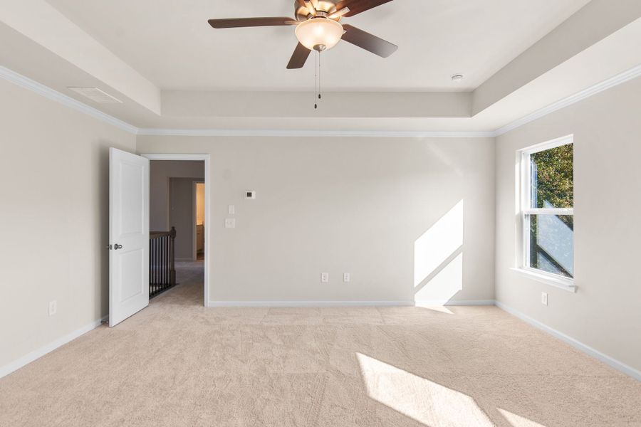 Representative unfurnished interior of a home built from the The Willow B by Davidson Homes LLC in Wehunt Meadows, Hoschton (Image 23).
