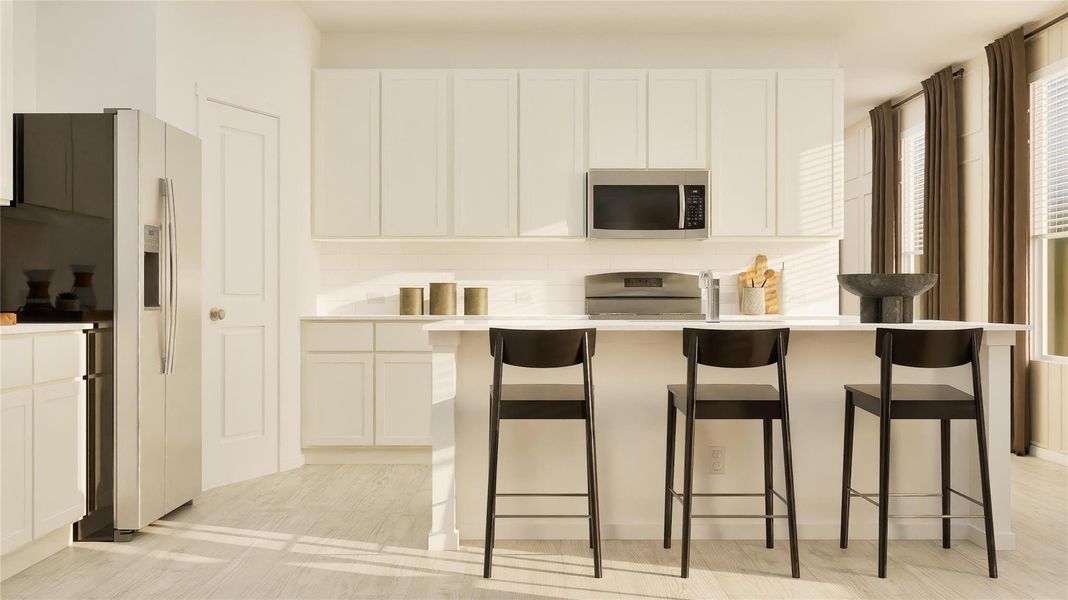 Furnished interior view inside a new home in Pelly Place, Baytown (Image 7).