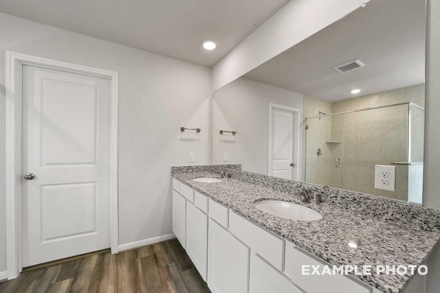 Furnished interior view inside a new home in Emberly, Beasley (Image 8).