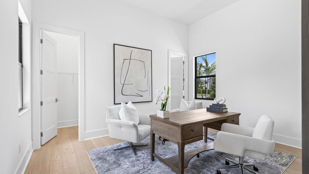 office staged