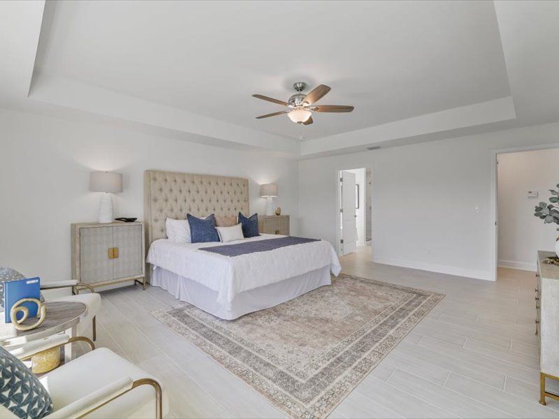 Representative furnished interior of a home built from the The Paradise Cove II by Sunlife Homes LLC in Cape Coral, Cape Coral (Image 28).
