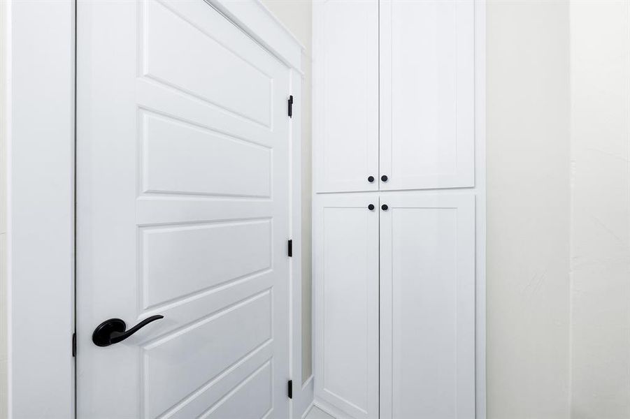 Close-up of interior finishes inside a home in , Mineola (Image 13).