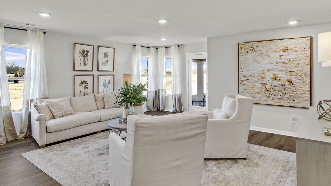 Furnished interior view inside a new home in Bailey Park, Fayetteville (Image 15).