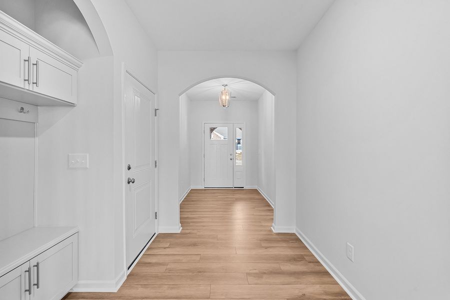 Spacious, unfurnished interior of a new home in Brayden, Advance (Image 12). Spacious, unfurnished interior of a new home in Brayden, Advance (Image 12).