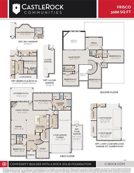 Frisco 3688 Floor Plan Frisco 3688 Floor Plan