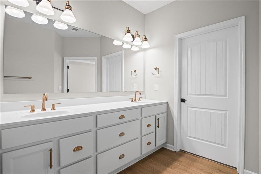 Furnished interior view inside a new home in Laurel Farms, Dallas (Image 7).