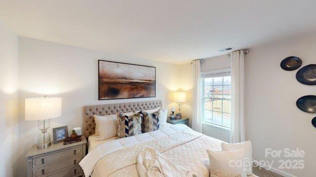 Furnished interior view inside a new home in Falls at Hickory, Hickory (Image 12).