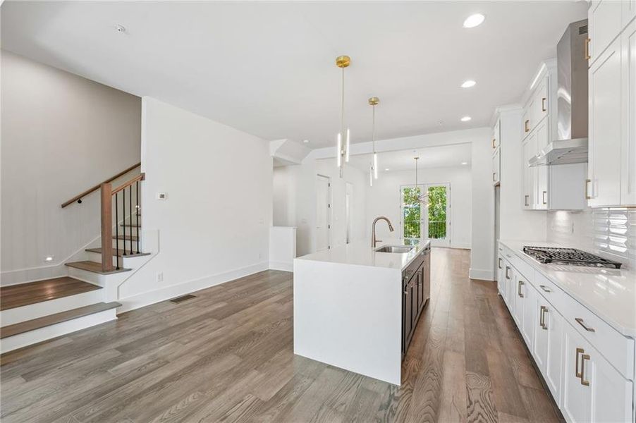 Furnished interior view inside a new home in , Decatur (Image 17).