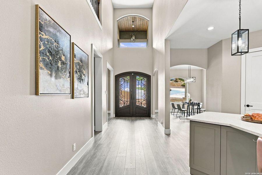 Furnished interior view inside a new home in , San Antonio (Image 41).