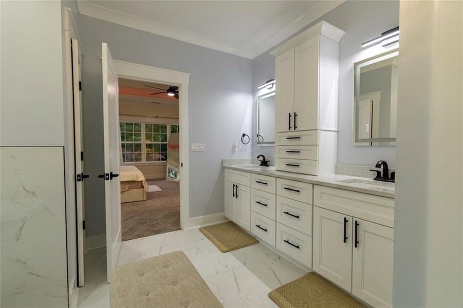 Furnished interior view inside a new home in , Snellville (Image 10).