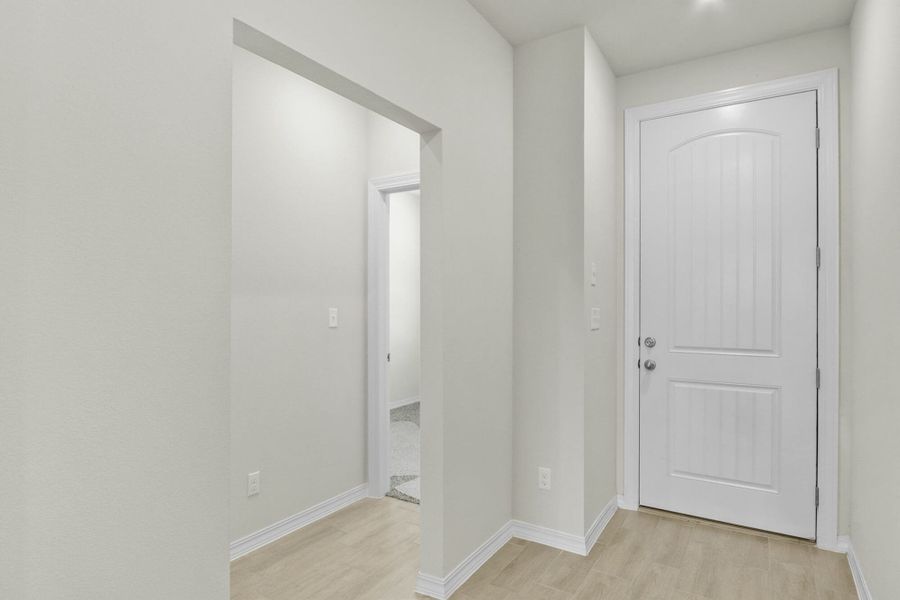 Representative unfurnished interior of a home built from the Prickly Pear by View Homes in Painted Desert, Horizon City (Image 15). Representative unfurnished interior of a home built from the Prickly Pear by View Homes in Painted Desert, Horizon City (Image 15).