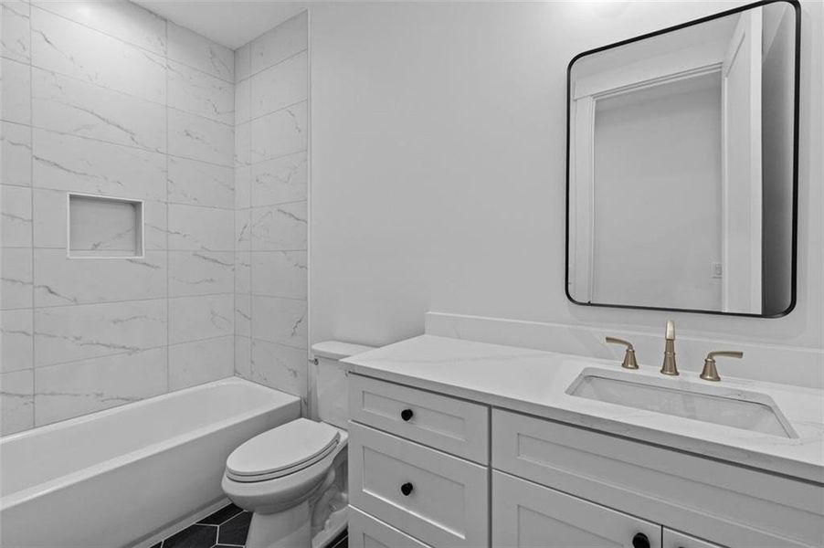 Furnished interior view inside a new home in , Dacula (Image 4).