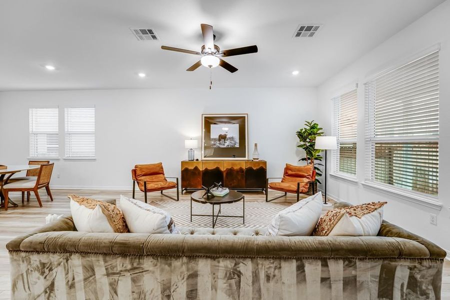Furnished interior view inside a new home in Nolina, Georgetown (Image 10).