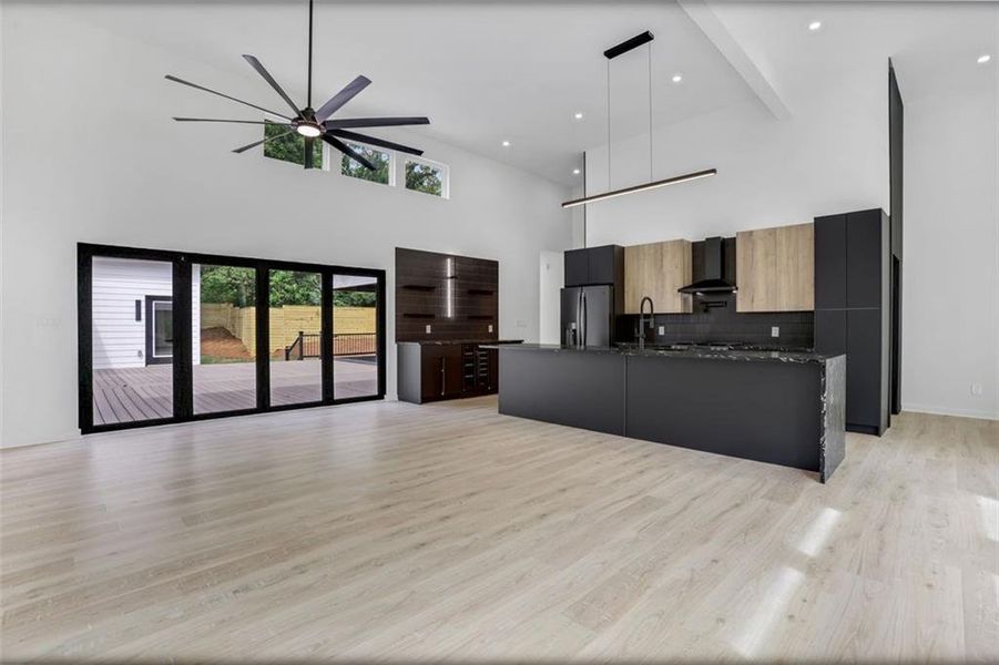 Furnished interior view inside a new home in , Atlanta (Image 11).