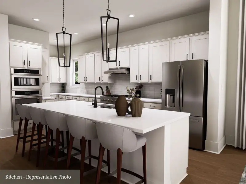 Furnished interior view inside a new home in Audubon – Ascent Collection, Magnolia (Image 7).