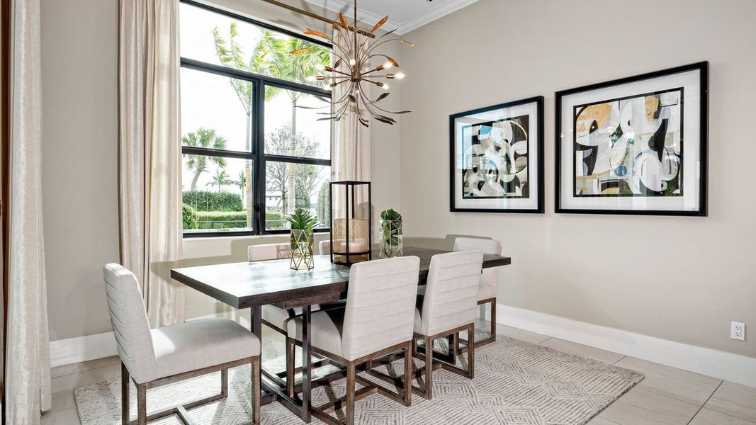 Nataile Model Home | Dining | Photo from sister community