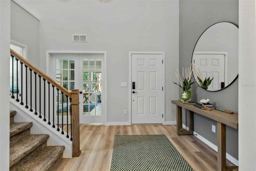 Furnished interior view inside a new home in The Cypress Series at Reserve East, Flagler Beach (Image 8).