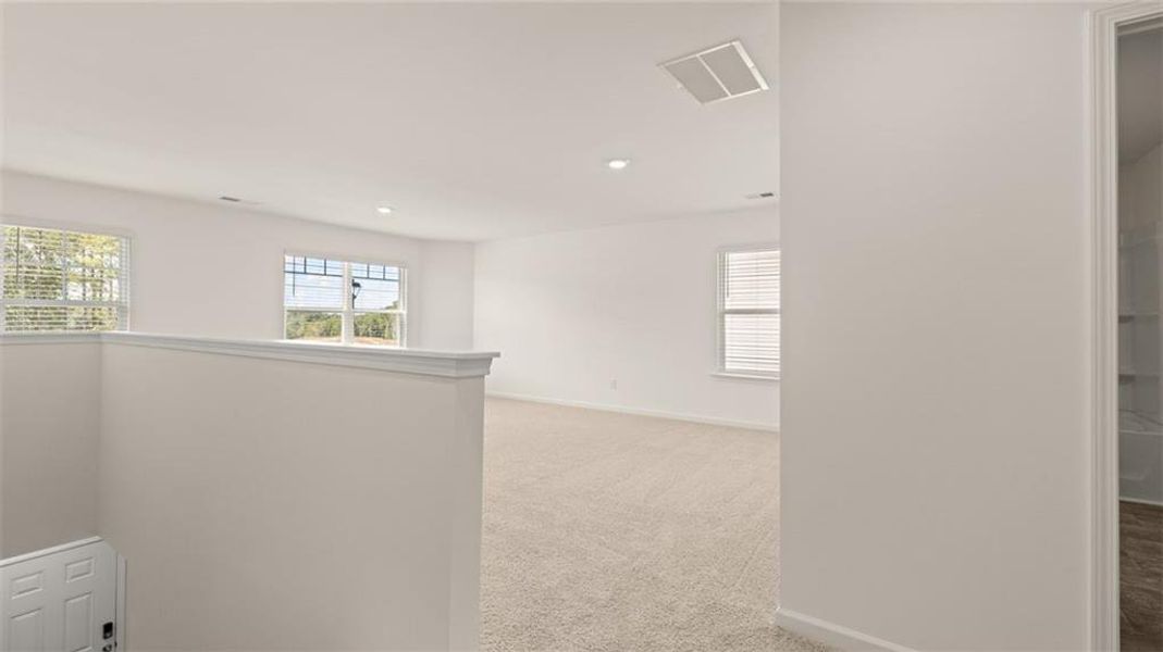 Spacious, unfurnished interior of a new home in The Preserve at Agricultural Village, Perry (Image 14).