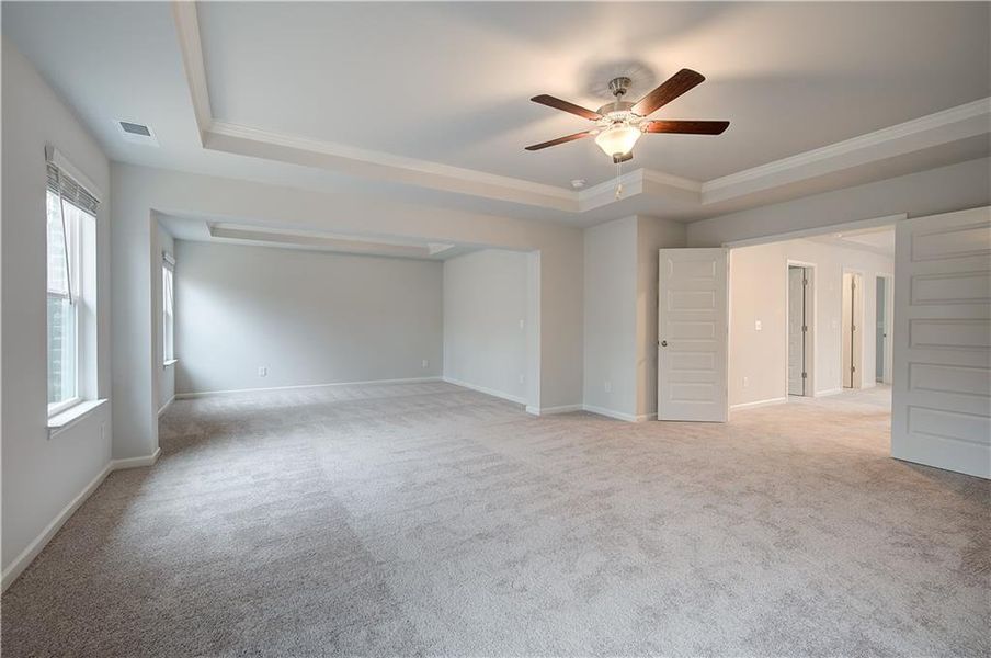 Spacious, unfurnished interior of a new home in Trinity Park, McDonough (Image 24).