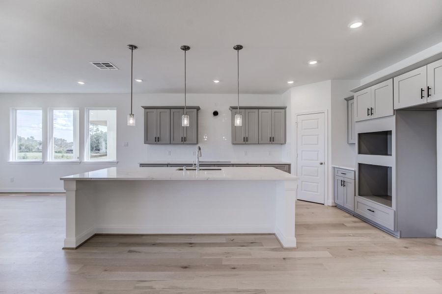 Furnished interior view inside a new home in Townsen Landing, Humble (Image 3).