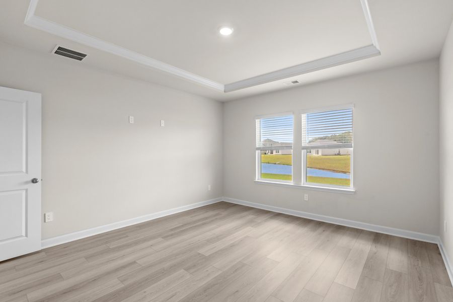 Spacious, unfurnished interior of a new home in Cypress Ridge - The Coastline Series, Longs (Image 20).