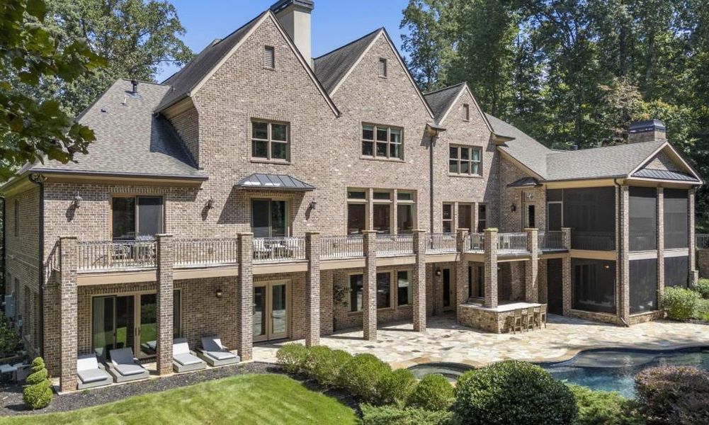 Exterior details and patio area of a home in , Johns Creek (Image 11).