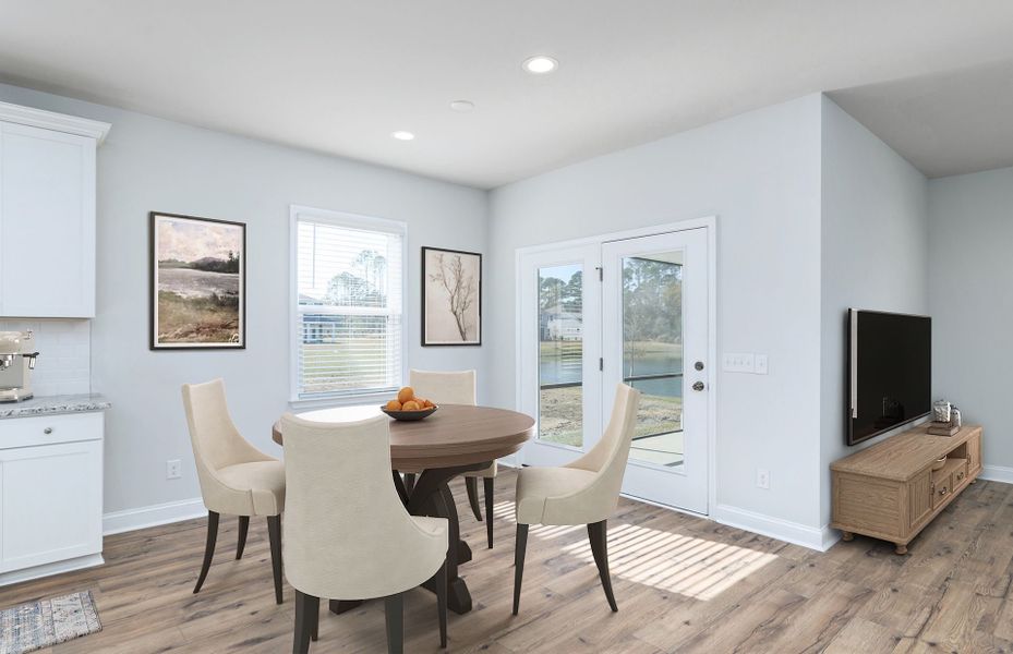 Furnished interior view inside a new home in Salem Bay, Beaufort (Image 5).
