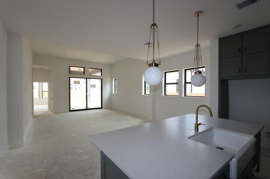 Furnished interior view inside a new home in Colton 45' Homesites, Todd Mission (Image 7). Furnished interior view inside a new home in Colton 45' Homesites, Todd Mission (Image 7).