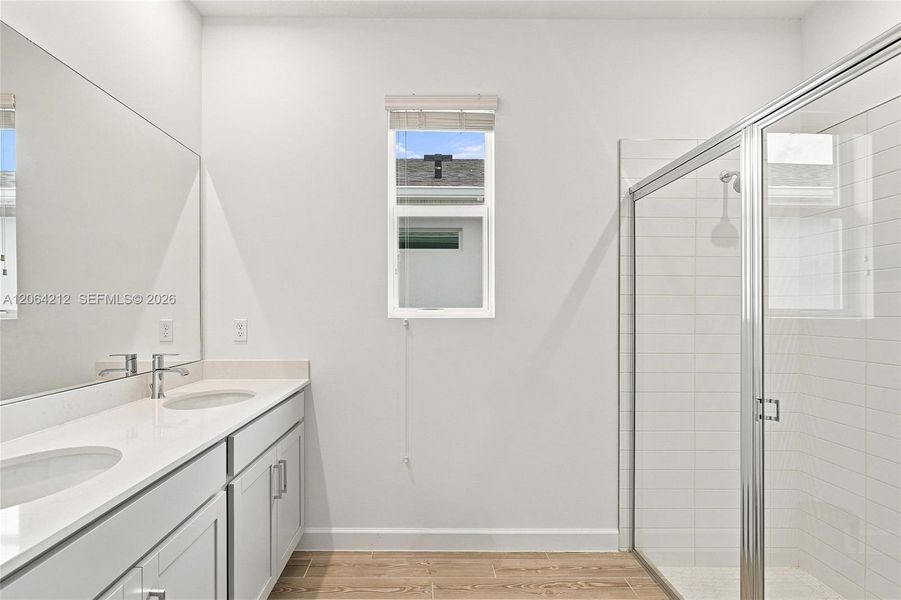 Furnished interior view inside a new home in Tradition, Port St. Lucie (Image 9).