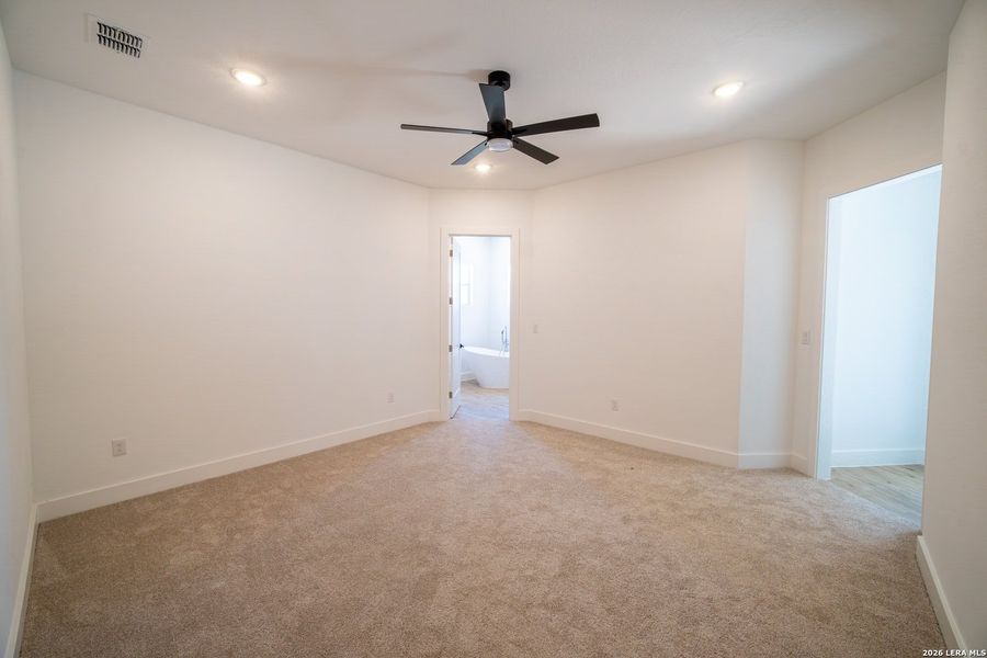 Spacious, unfurnished interior of a new home in , Blanco (Image 11). Spacious, unfurnished interior of a new home in , Blanco (Image 11).