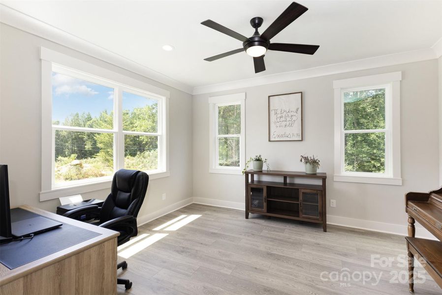 Furnished interior view inside a new home in , Clover (Image 11). Furnished interior view inside a new home in , Clover (Image 11).