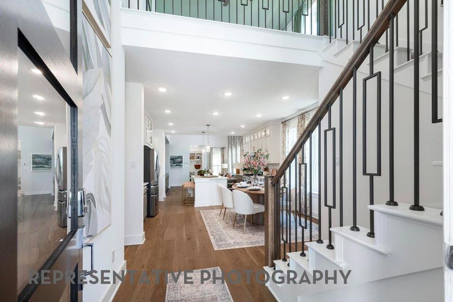 Furnished interior view inside a new home in Indigo, Richmond (Image 7).