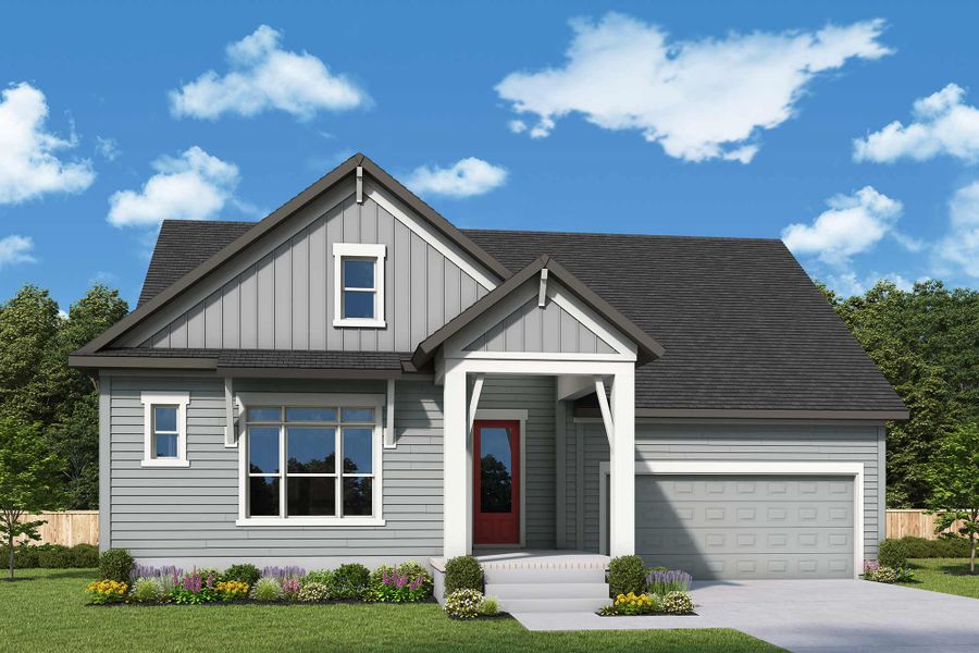 Representative exterior photo of a completed home built from the The Honeysuckle by David Weekley Homes in Point Hope - Village Collection, Charleston, SC (Image 14). Representative exterior photo of a completed home built from the The Honeysuckle by David Weekley Homes in Point Hope - Village Collection, Charleston, SC (Image 14).