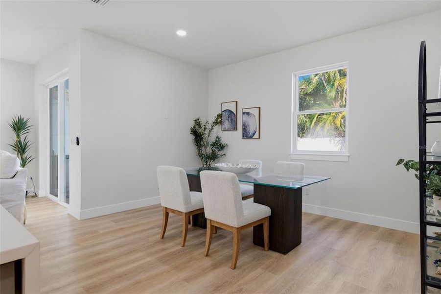 Furnished interior view inside a new home in , Tampa (Image 40).