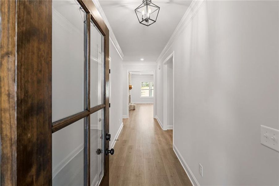 Spacious, unfurnished interior of a new home in Red Oak Ridge, Loganville (Image 16). Spacious, unfurnished interior of a new home in Red Oak Ridge, Loganville (Image 16).